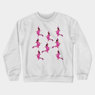 Meeting Myself Coming and Going Crewneck Sweatshirt